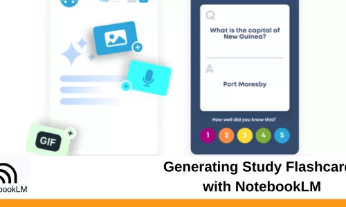Generating Study Flashcards with NotebookLM